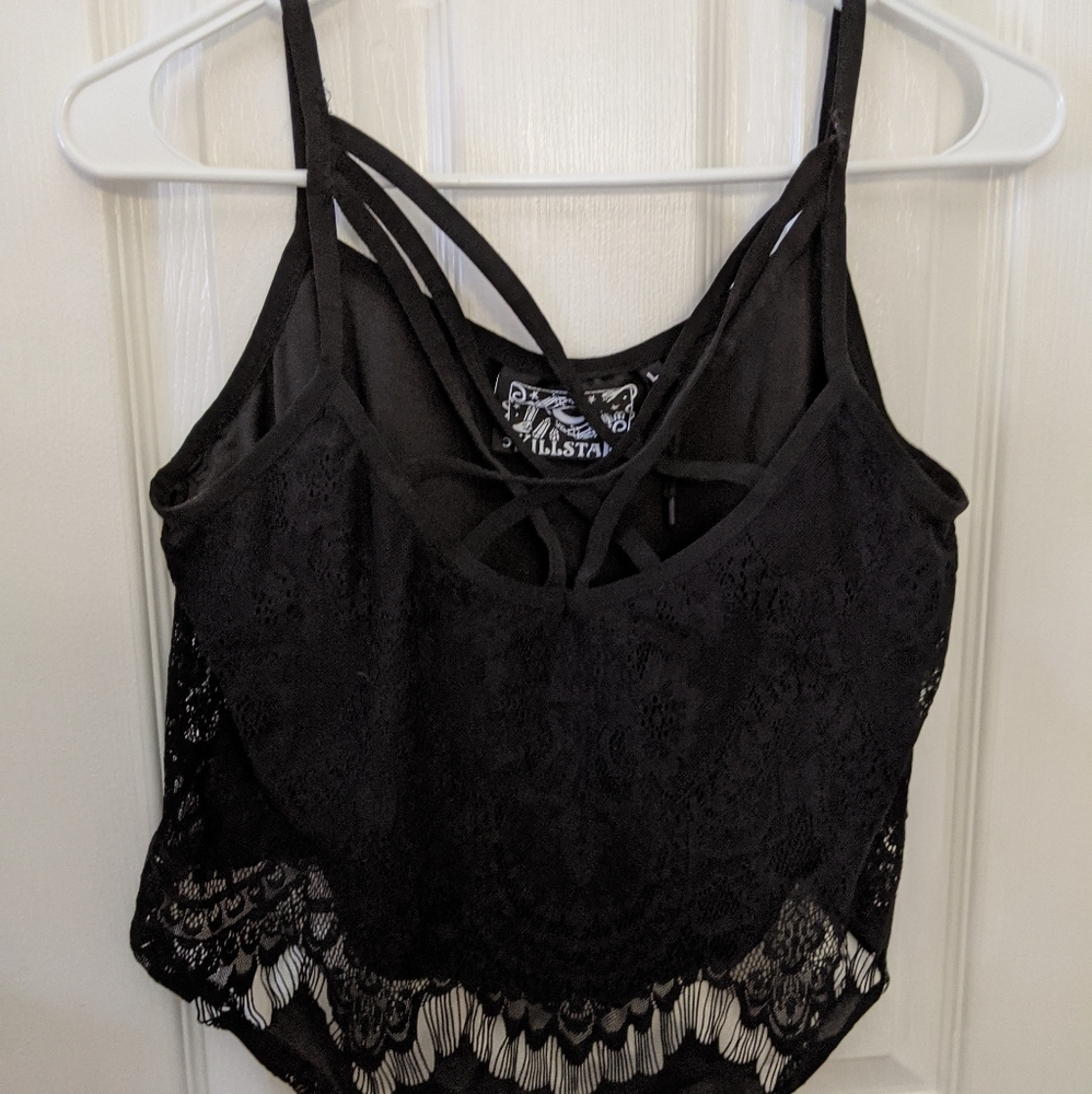 Killstar Deadly Beloved Lace Vest
